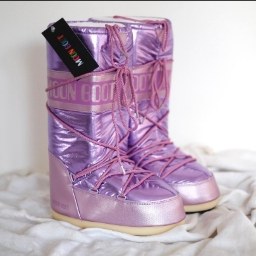 MOON BOOT FLUO MET